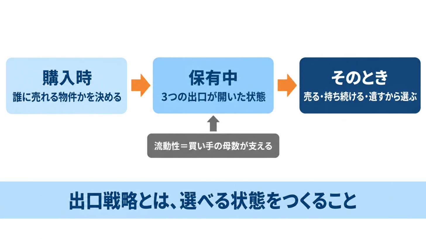 不動産投資の出口戦略の全体像まとめ